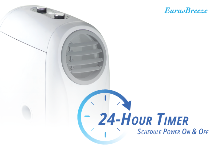 Eurus Breeze AC2402 Portable Air Conditioner with Cooling, Heating & Dehumidifying - Image 5